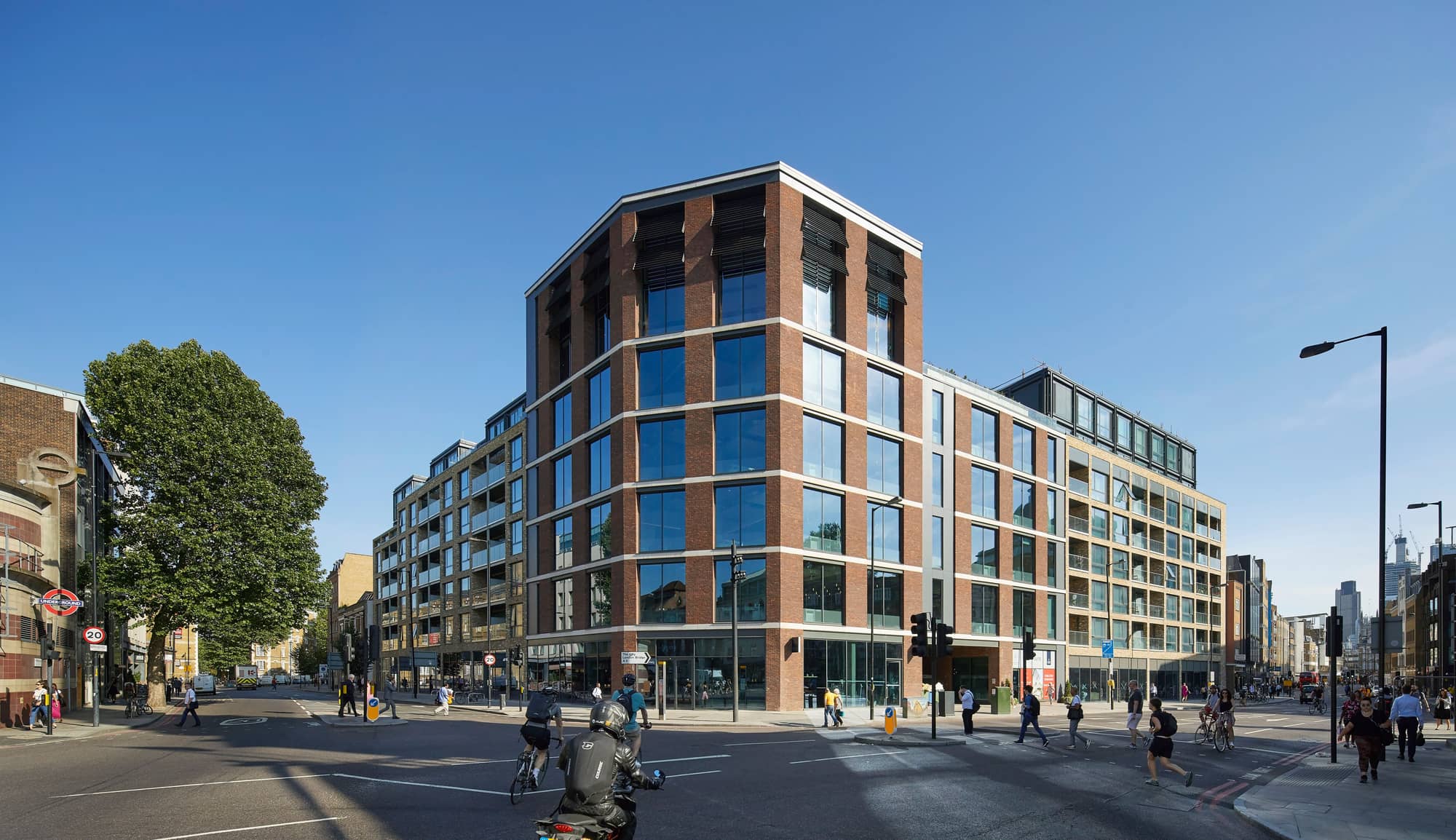 Exterior view of 180 Borough High Street workspace.