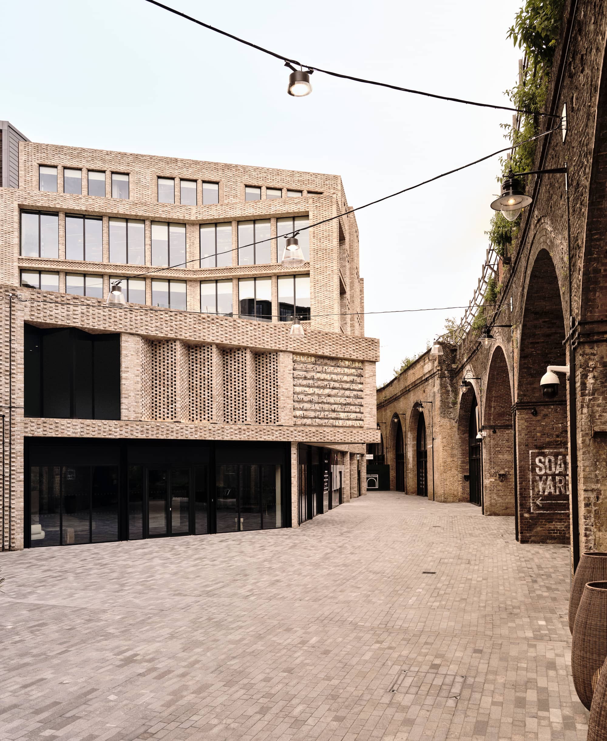 External view of Fora's Borough Yards workspaces.