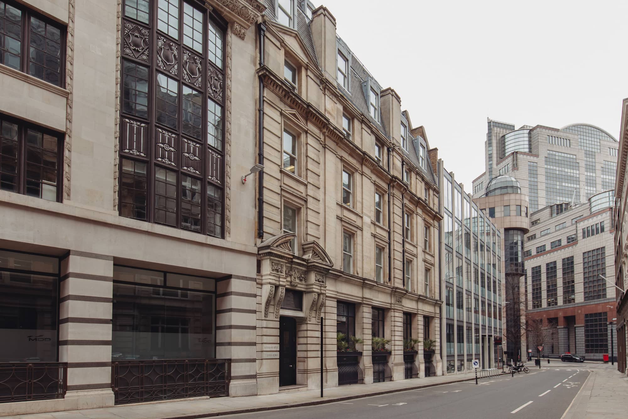 Exterior view of Lloyds Avenue workspace.